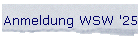 Anmeldung WSW '25